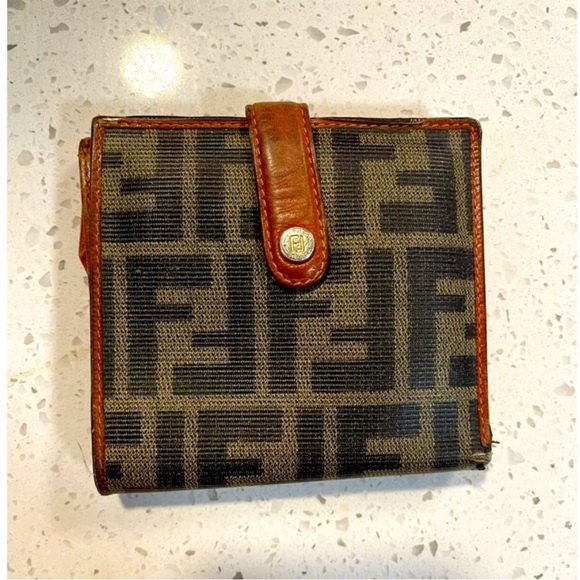 Fendi Small Zucca Wallet - Picture 1 of 7